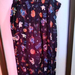 Disney Stitch Halloween Pajama Pants, unisex, xl